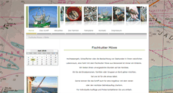 Desktop Screenshot of fischkutter-moewe.de